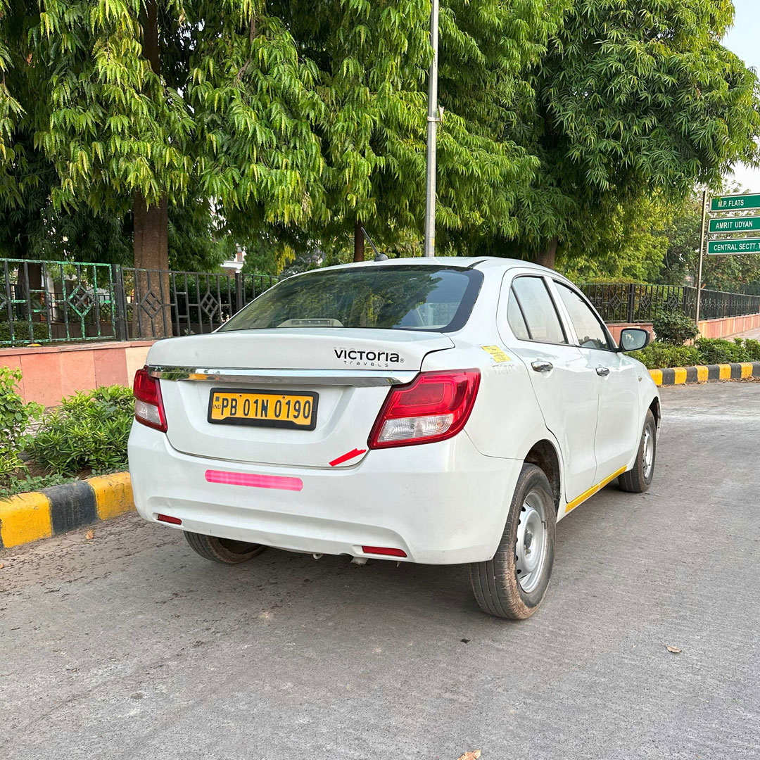 Swift Dzire Car Rental Service Amritsar